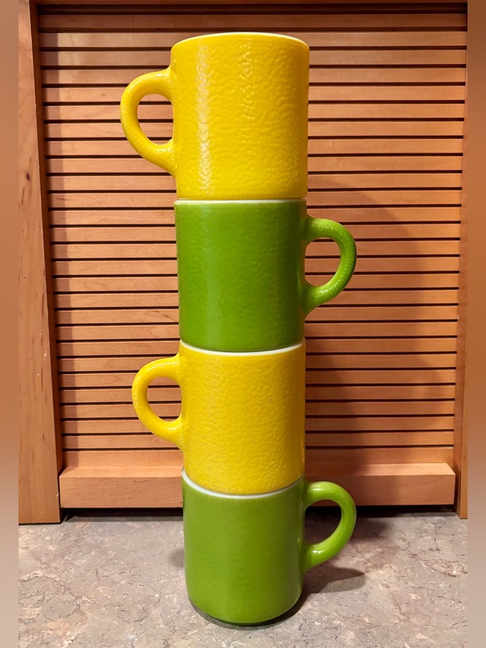 Vintage Glass Mugs